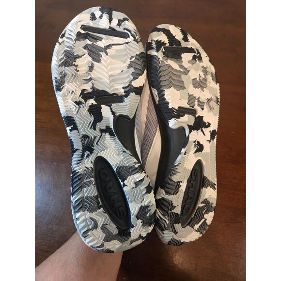 Share Shaq Mens Shoes Size US 10.5 Scion White NEW Grey White Shoes Sneakers - Picture 6 of 7